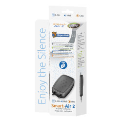 SUPERFISH SMARTAIR 2 de Superfish - Aquadistri - accessoires pour aquarium et bassin dans Pompe à air pour aquariums