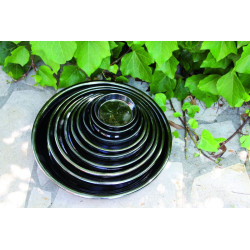 SOUCOUPE RONDE METAL D27 de Poterie d'Albi - Poterie de qualité à Bordeaux dans Les Poteries d'Albi