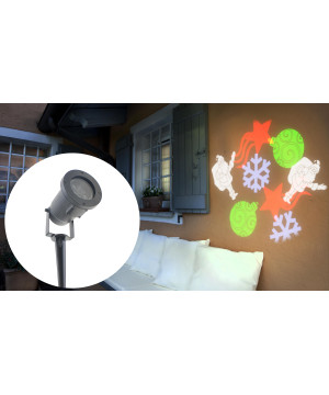 PROJECTEUR KALEIDOSCOPE NOIR LED de Blachere, Guirlande et décoration électrique de Noël à Bordeaux dans 💡Guirlande et déco é...