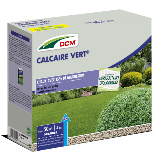 /CALCAIRE VERT 4KG - DCM de DCM - Engrais et terreaux dans Engrais pour le Gazon