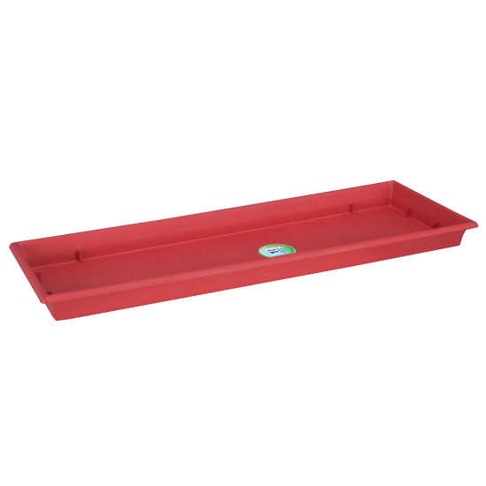 Plateau Evolution 60Cm Rouge -Pot Riviera de Riviera - fabricant de Pots à reserve d'eau et sans réserve dans Soucoupe de pots