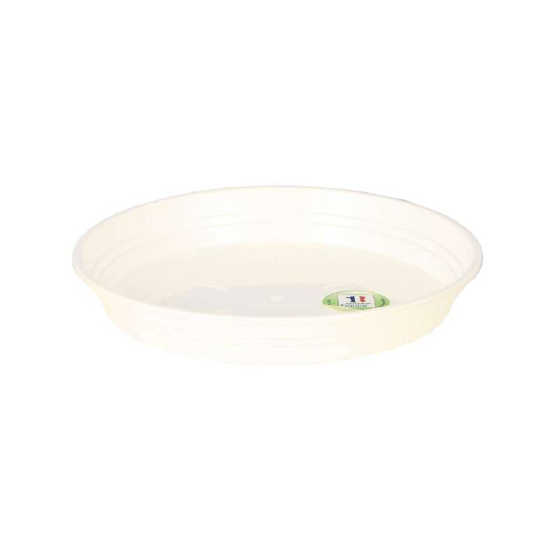 Soucoupe D15 Blanc -Pot Riviera de Riviera - fabricant de Pots à reserve d'eau et sans réserve dans Soucoupe de pots