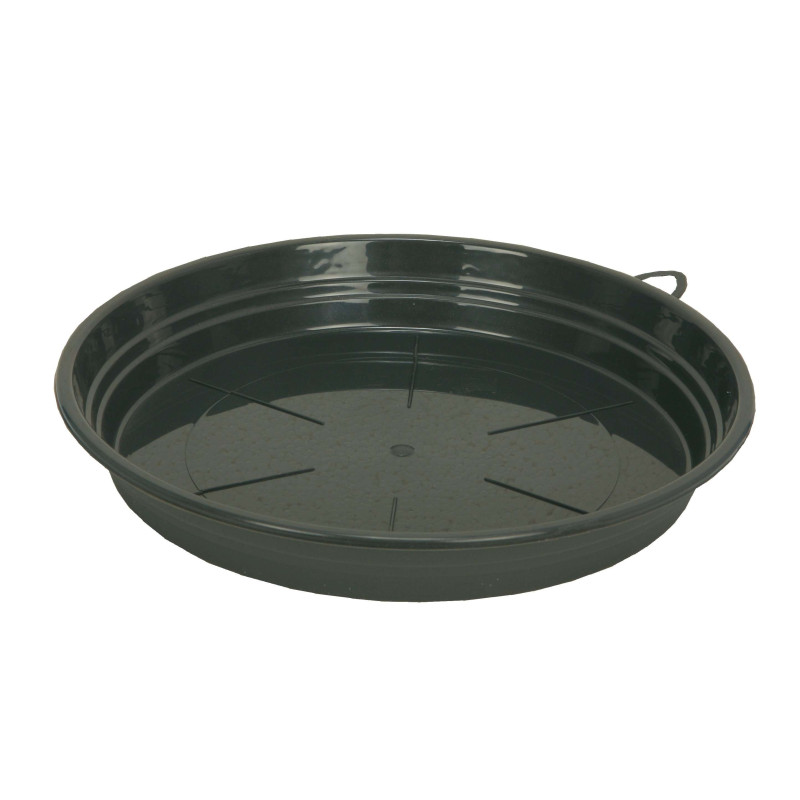 Soucoupe D15 Gris -Pot Riviera de Riviera - fabricant de Pots à reserve d'eau et sans réserve dans Soucoupe de pots