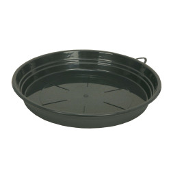 Soucoupe D17 Gris -Pot Riviera de Riviera - fabricant de Pots à reserve d'eau et sans réserve dans Soucoupe de pots