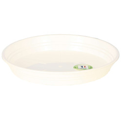 Soucoupe D29 Blanc -Pot Riviera de Riviera - fabricant de Pots à reserve d'eau et sans réserve dans Soucoupe de pots