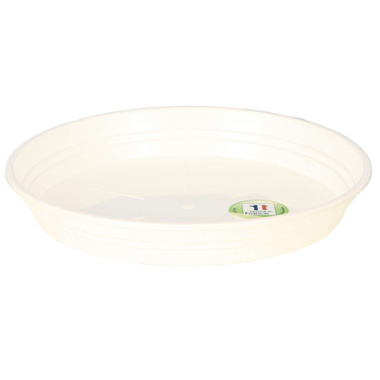 Soucoupe D35 Blanc -Pot Riviera de Riviera - fabricant de Pots à reserve d'eau et sans réserve dans Soucoupe de pots