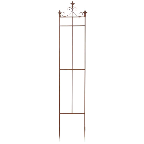 SUPPORT PLANTES 2D LYS S de Esschert design - deco maison et jardin dans selette - porte-plantes - roule pot