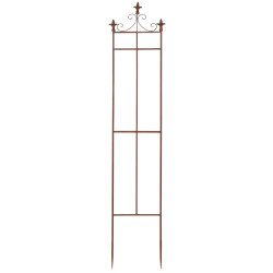 SUPPORT PLANTES 2D LYS S de Esschert design - deco maison et jardin dans selette - porte-plantes - roule pot