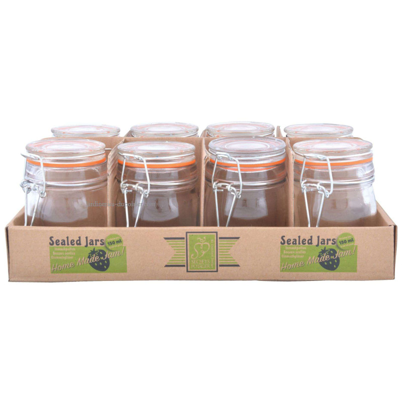 BOCAL CAISSE DE 8 PC M de Esschert design - deco maison et jardin dans 🍽️ Cuisine