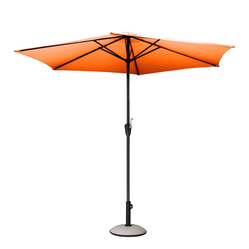 PARASOL 300 MANIVELLE PAPRIKA de Proloisirs - Océo - table et fauteuil et mobilier de jardin dans 🏖️ Parasol pour l'exterieur