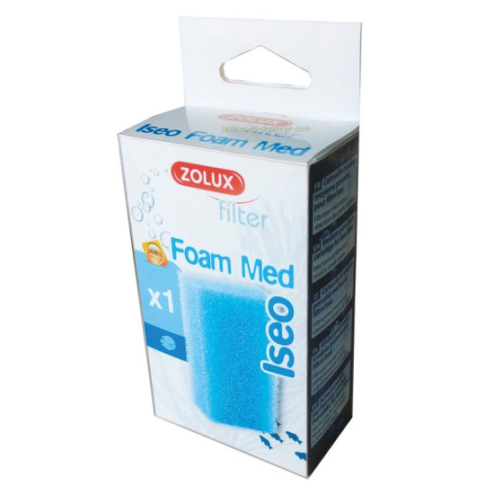 CARTOUCHE ISEO MOUSSE MEDIUM de Zolux - Produit pour animaux dans Recharge Iseo filtre aquarium