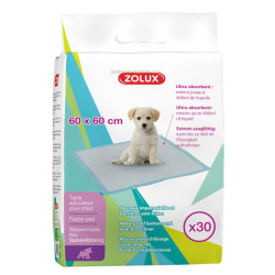 TAPIS EDUC CHIOT 60X60CM X30 de Zolux - Produit pour animaux dans Soins et Hygiene pour chiens