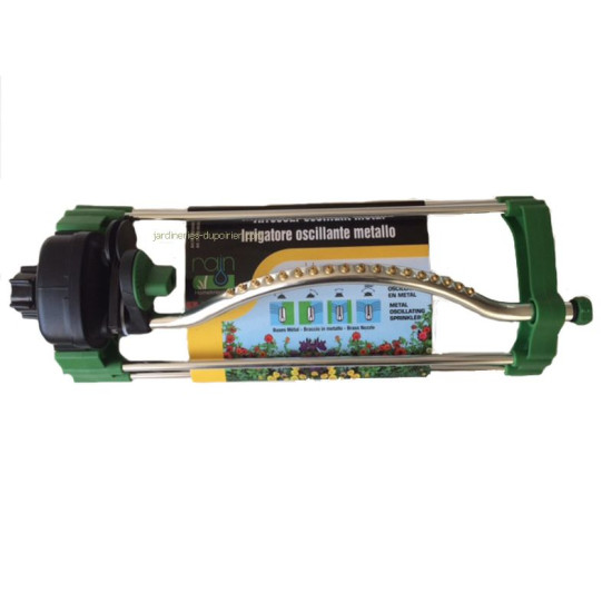 OSCILLANT METAL18 BUSES LAITON. Surface d'arrosa de Rain Irrigation - arrosage goutte à goutte dans Arroseur pour le jardin