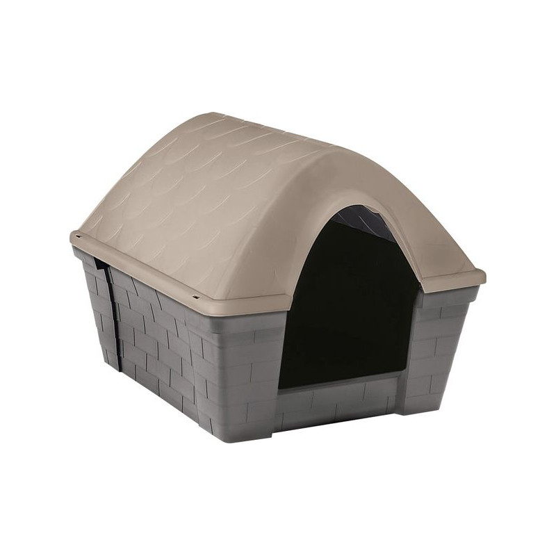 NICHE CASA FELICE MEDIUM GRIS / TAU de Zolux - Produit pour animaux dans Niches pour chiens