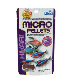 Hikari Micro Pellets 22Gr de Hikari - Nourriture poisson de bassin et aquarium dans Alimentation Poissons tropicaux