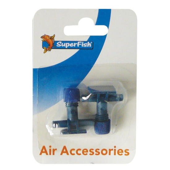 ROBINET TUYAU A AIR 2 PC de Superfish - Aquadistri - accessoires pour aquarium et bassin dans Pompe à air pour aquariums