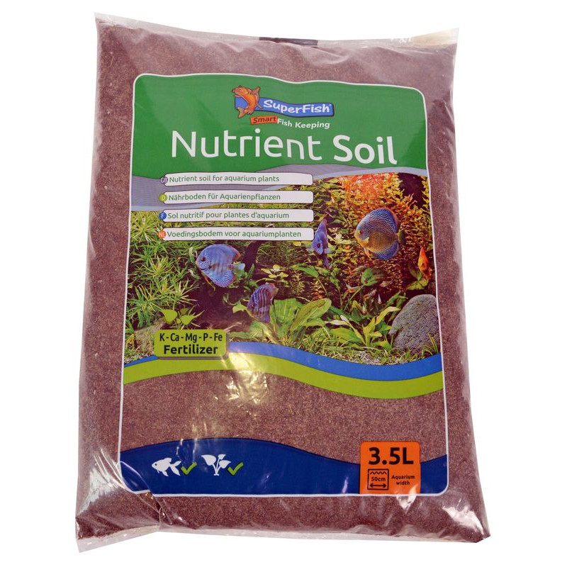 PLANT SUBSTRAT ECLATE 3.5L de Superfish - Aquadistri - accessoires pour aquarium et bassin dans Soin des plantes de l'aquarium
