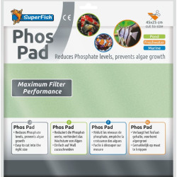Phos pad 45x25 cm de Superfish - Aquadistri - accessoires pour aquarium et bassin dans Produits de filtration d'aquarium