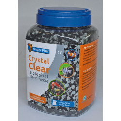 Crystal clear media 2000 ml de Superfish - Aquadistri - accessoires pour aquarium et bassin dans Produits de filtration d'aqu...