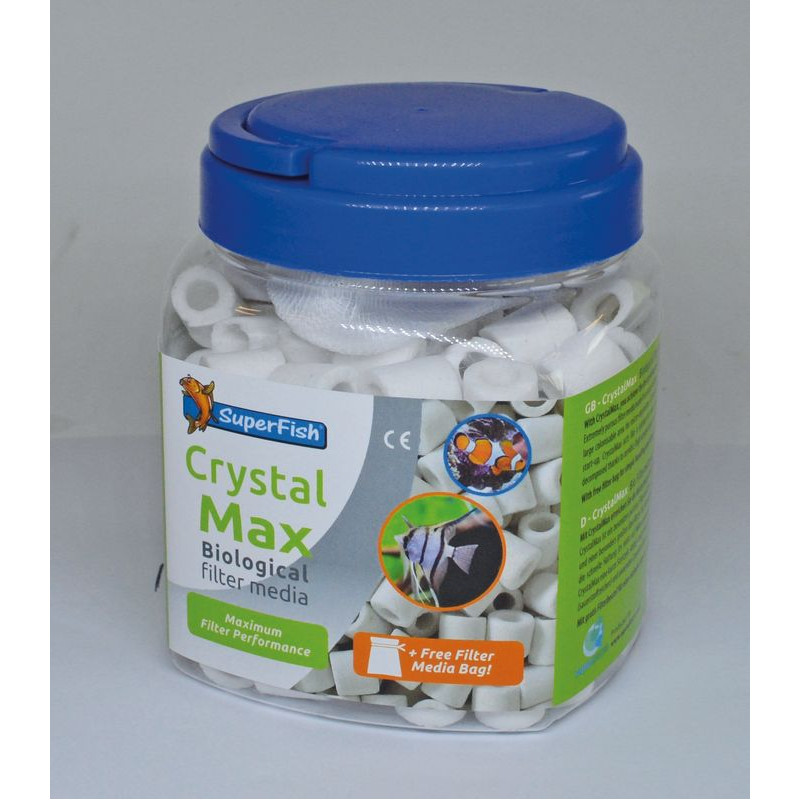 Crystal max media 1000 ml de Superfish - Aquadistri - accessoires pour aquarium et bassin dans Produits de filtration d'aquarium