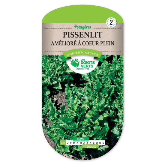 Pissenlit Ameliore A Coeur Plein -graines de Les Doigts Verts - graines de Gironde à Bordeaux dans Graines de Pissenlit