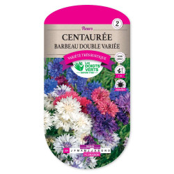 Centauree Barbeau Double Variee -graines de Les Doigts Verts - graines de Gironde à Bordeaux dans Graines de fleurs en C