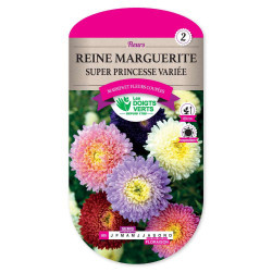 Reine Marg.Super Princesse Variee -graines de Les Doigts Verts - graines de Gironde à Bordeaux dans Graines de fleurs en R