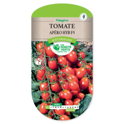 Tomate Apero Hyb.F1 -graines de Les Doigts Verts - graines de Gironde à Bordeaux dans Graines de Tomate