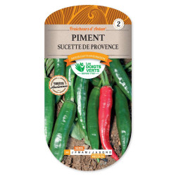 Piment Sucette De Provence -graines de Les Doigts Verts - graines de Gironde à Bordeaux dans Graines de Piment