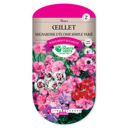 Oeillet Mignardise Ecosse Sple V -graines de Les Doigts Verts - graines de Gironde à Bordeaux dans Graines de fleurs en O