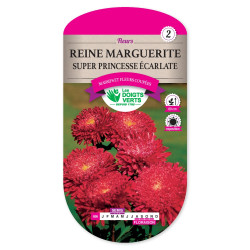 Reine Marg.Super Princesse Ecarlat -graines de Les Doigts Verts - graines de Gironde à Bordeaux dans Graines de fleurs en R