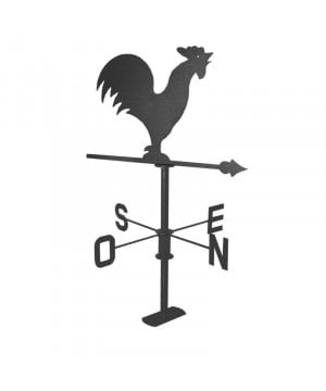 Girouette coq ardoise de Louis moulin, décoration pour le jardin dans Idées cadeaux