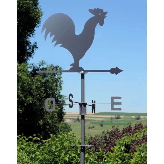 Girouette Hibou - 45x72,5 cm - anthracite Louis Moulin - Gamm vert Girouette Hibou - 45x72,5 cm - anthracite Louis Moulin - Gamm vert