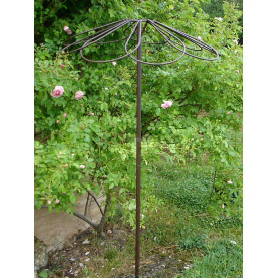TUTEUR PARAPLUIE 9PETALE 250CM FER de Louis moulin, décoration pour le jardin dans Tuteur pour plante