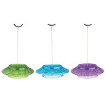 /CLOCHE OISEAUX EN VERRE 3 COULEURS de Esschert design - deco maison et jardin dans Nichoirs, Mangeoires et accessoires