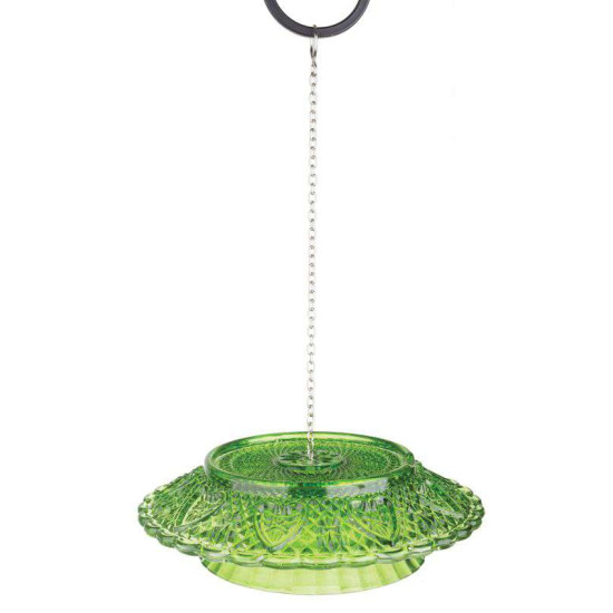 /CLOCHE OISEAUX EN VERRE 3 COULEURS de Esschert design - deco maison et jardin dans Nichoirs, Mangeoires et accessoires