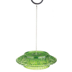 /CLOCHE OISEAUX EN VERRE 3 COULEURS de Esschert design - deco maison et jardin dans Nichoirs, Mangeoires et accessoires