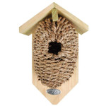 NICHOIR POCHE JONC DE MER de Esschert design - deco maison et jardin dans Nichoirs, Mangeoires et accessoires