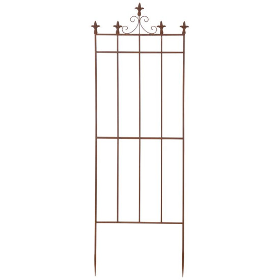 SUPPORT PLANTES 2D LYS L de Esschert design - deco maison et jardin dans selette - porte-plantes - roule pot