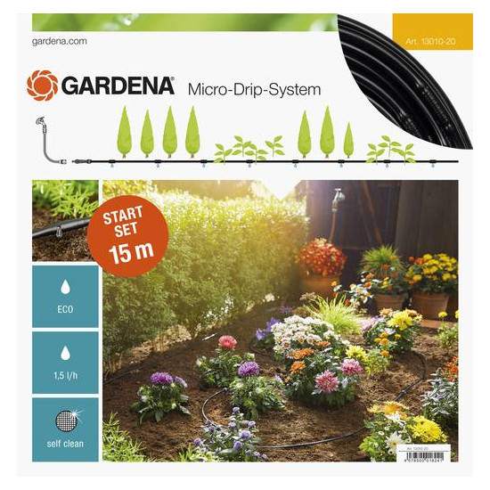 MICRO DRIP SYSTEM P/LES HAIES S de Gardena - Arrosage goutte à goutte - Outillages  dans Tuyau pour goutte à goutte