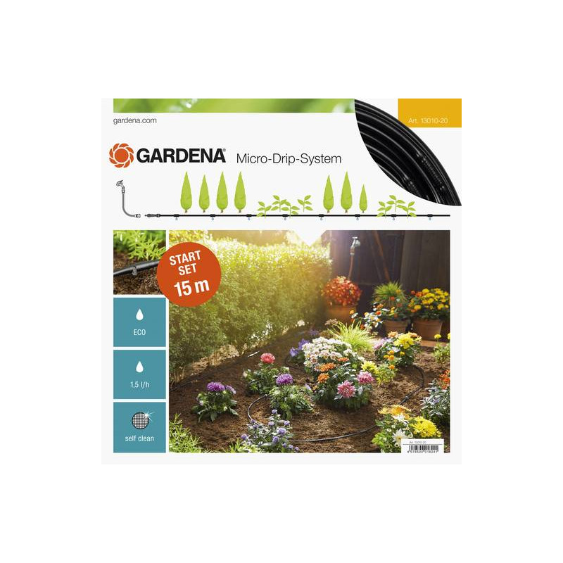 MICRO DRIP SYSTEM P/LES HAIES S de Gardena - Arrosage goutte à goutte - Outillages  dans Tuyau pour goutte à goutte