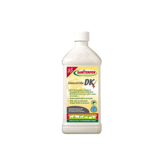Insecticide Dk 1L Action Pin de Saniterpen - desinfectant pour animaux dans Hygiène pour tous les animaux