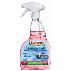 Desinfectant Animaux Spray 750Ml de Saniterpen - desinfectant pour animaux dans Hygiène pour tous les animaux