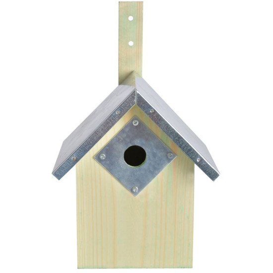 PLAQUE PROTECTRICE MESANGE BLEUE de Esschert design - deco maison et jardin dans Nichoirs, Mangeoires et accessoires