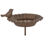 BAIN OISEAU A PIQUER S de Esschert design - deco maison et jardin dans Nichoirs, Mangeoires et accessoires