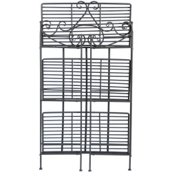 ETAGERE DROITE PLIANTE de Esschert design - deco maison et jardin dans selette - porte-plantes - roule pot