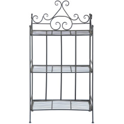 ETAGERE DROITE PLIANTE de Esschert design - deco maison et jardin dans selette - porte-plantes - roule pot