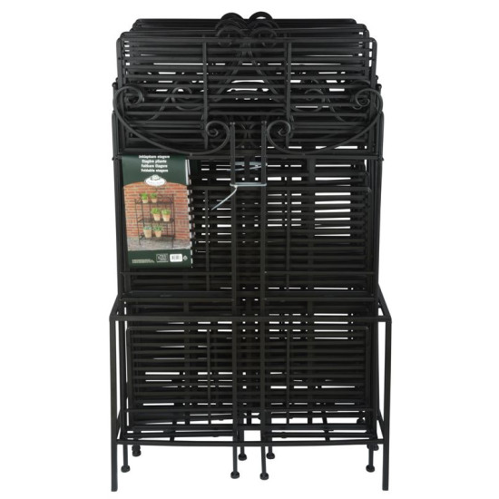 ETAGERE DROITE PLIANTE de Esschert design - deco maison et jardin dans selette - porte-plantes - roule pot