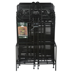 ETAGERE DROITE PLIANTE de Esschert design - deco maison et jardin dans selette - porte-plantes - roule pot