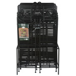 ETAGERE DROITE PLIANTE de Esschert design - deco maison et jardin dans selette - porte-plantes - roule pot